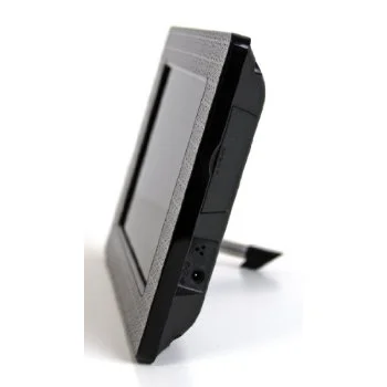 From the side