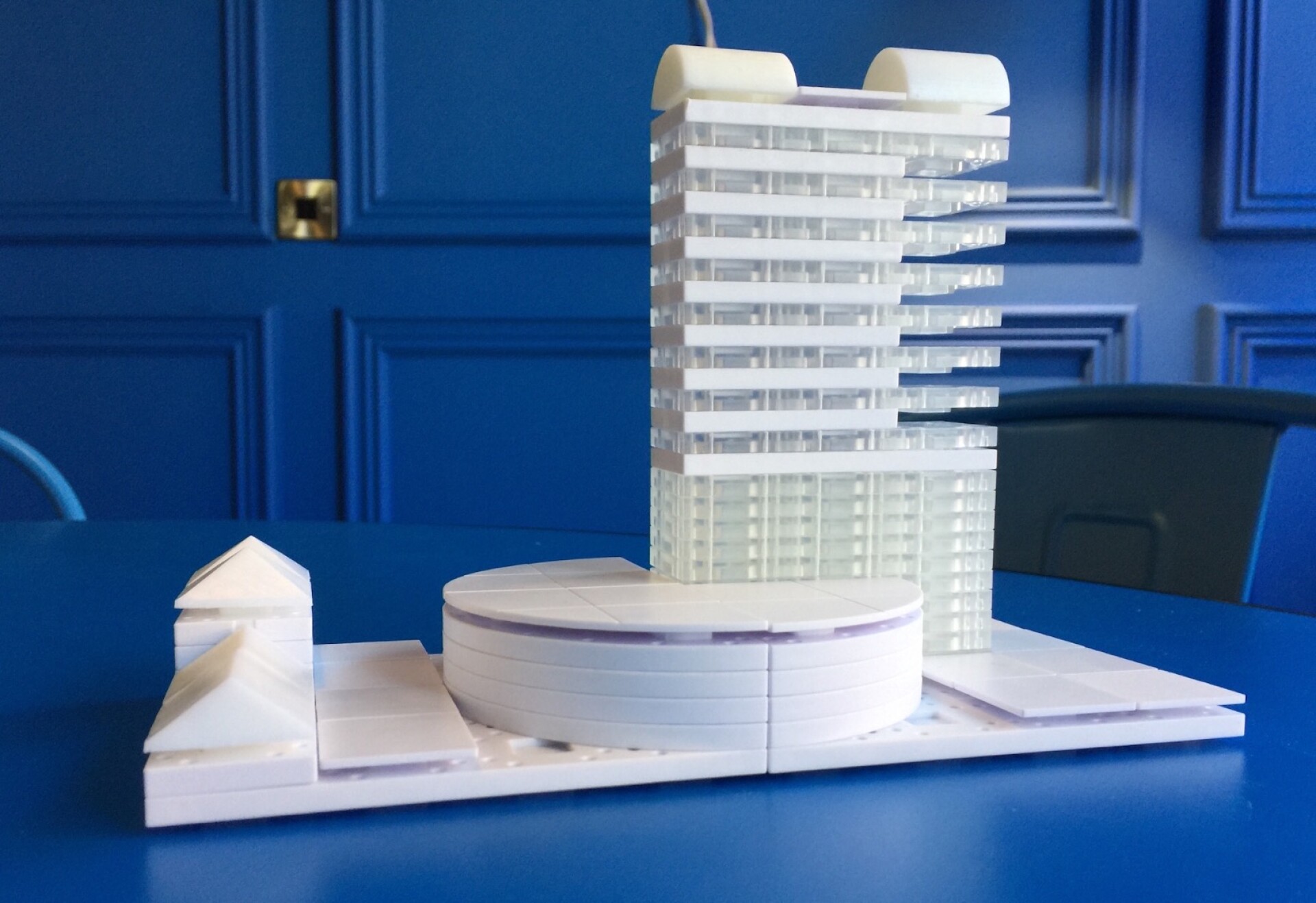 Miniature building kits are made to unleash your inner architect