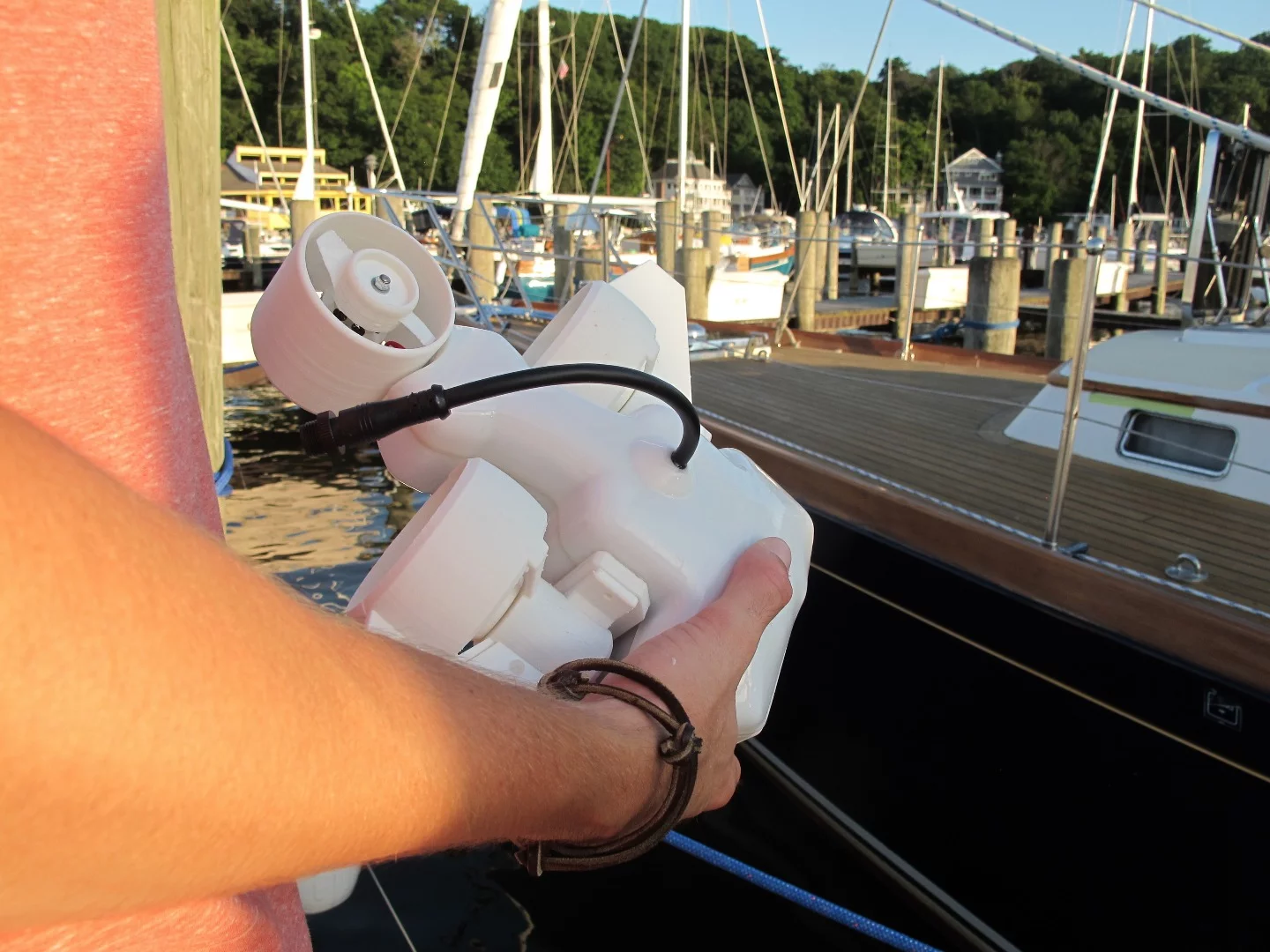 The drone's modular design means it can be easily disassembled for travel and upgraded later on