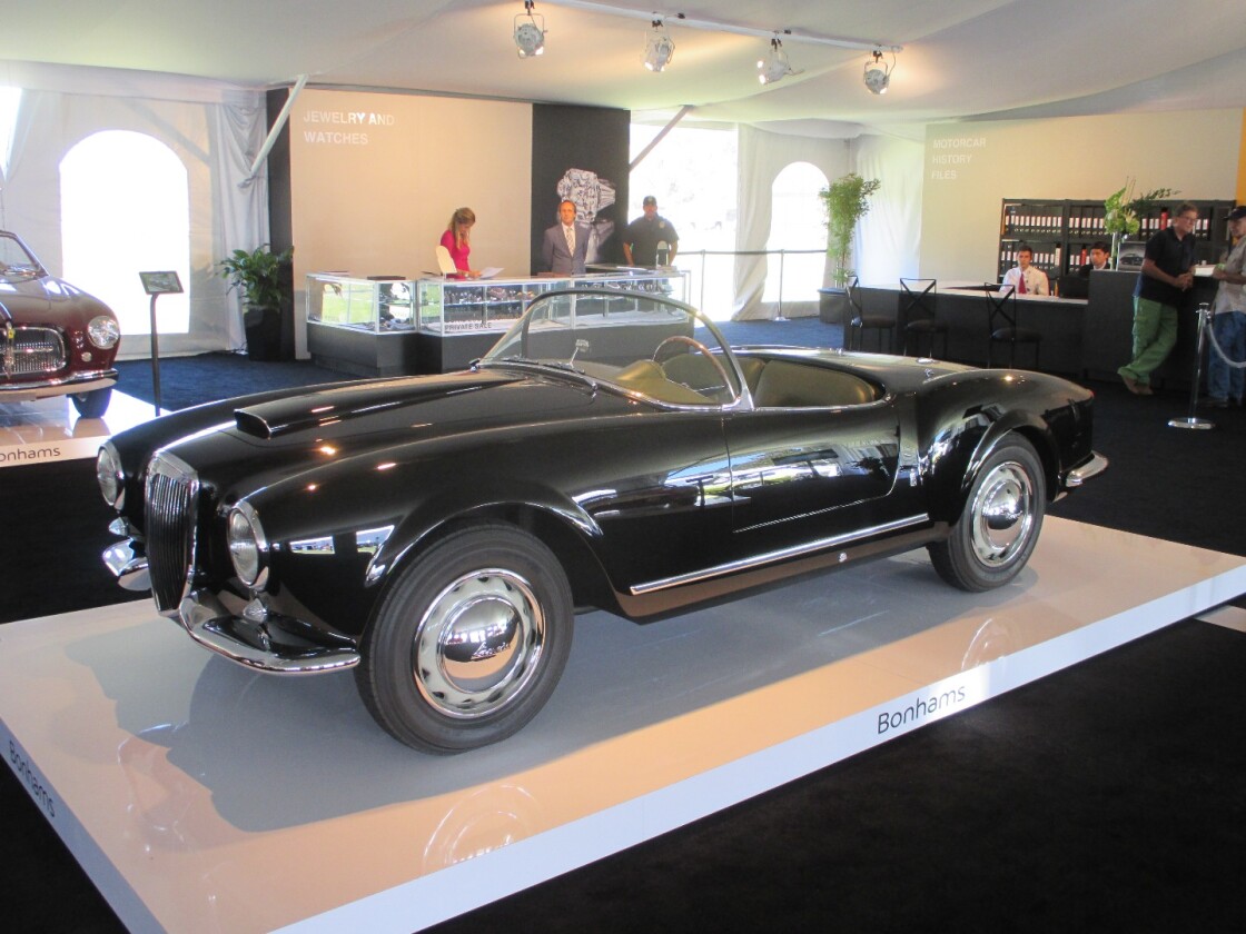 This 1955 Lancia Aurelia B24S Spider America sold for $1,952,500
