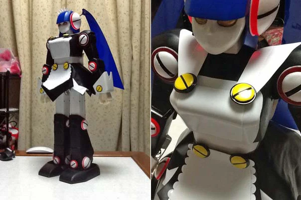 A look at Dr. GIY's custom-built robot Pre-made Me (Photo: Dr. GIY)