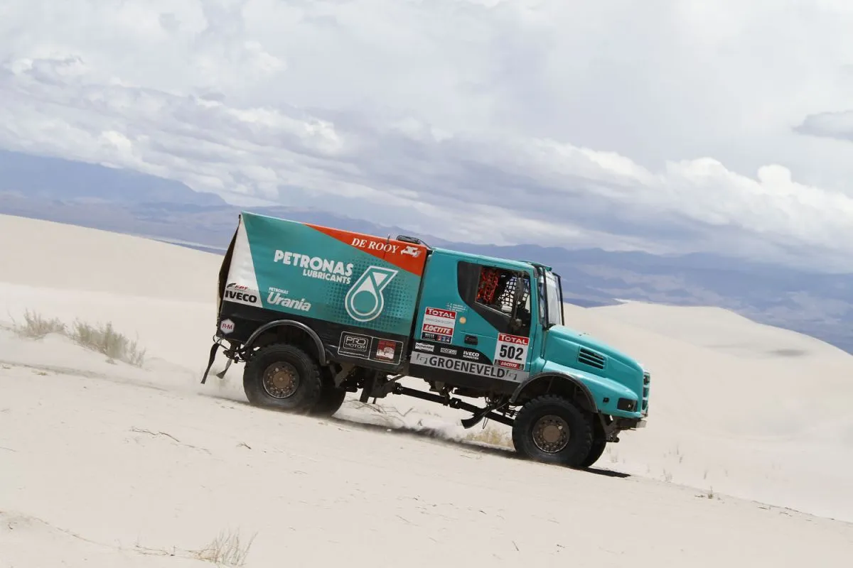 Gerard de Rooy of the Dutch Petronas Iveco De Rooy Team