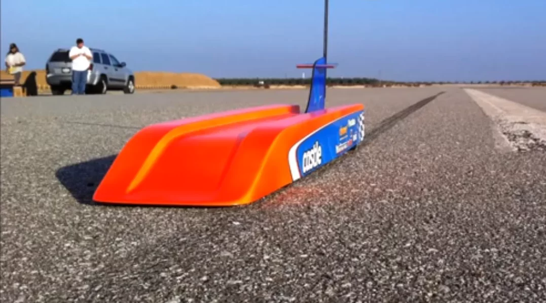 The R/C car that was able to hit 188.87 mph