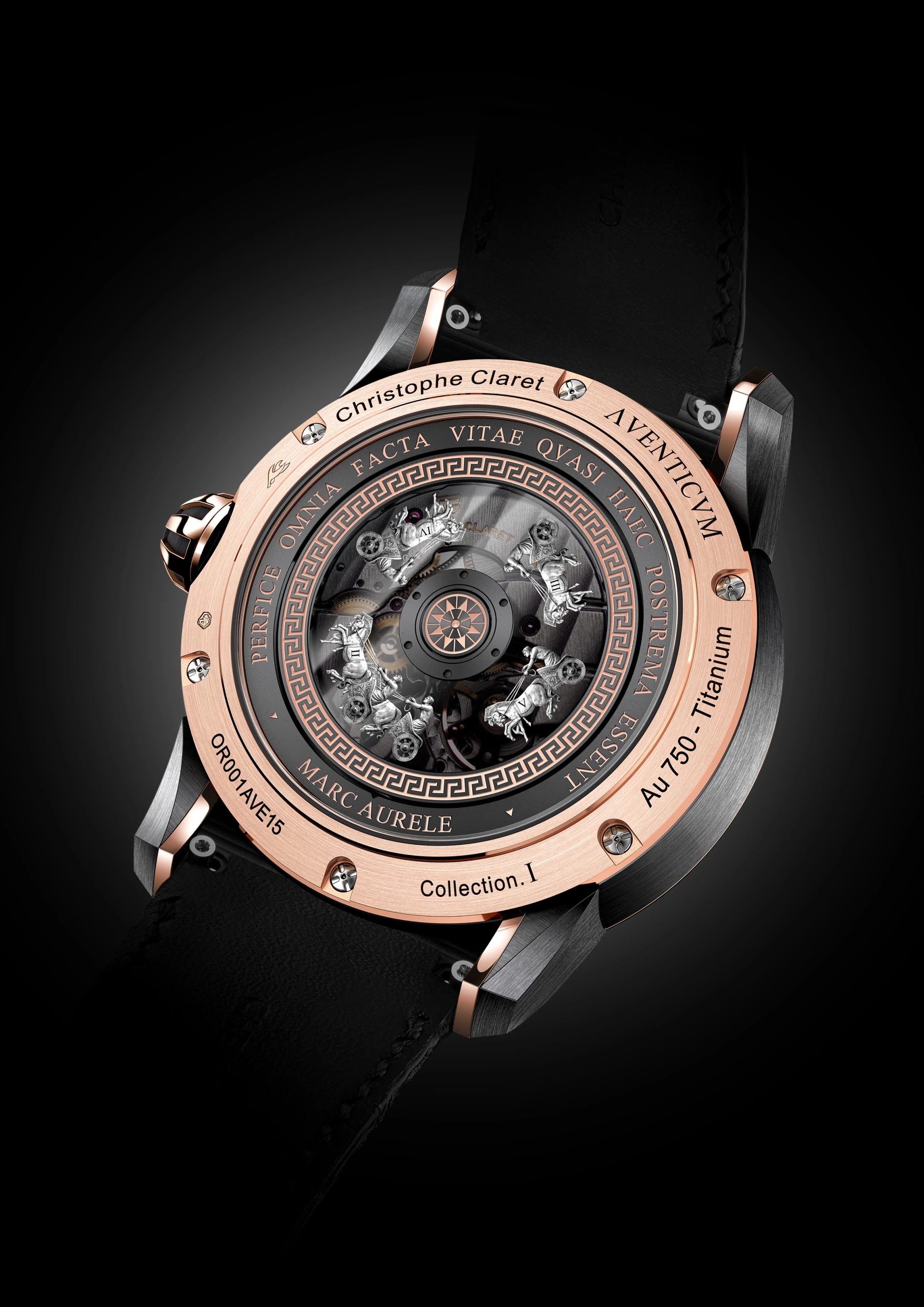 The Aventicum in red gold showing the reverse