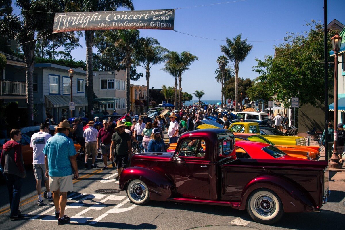 Capitola, Ca is the home of the Capitola Custom Rod and Car Show