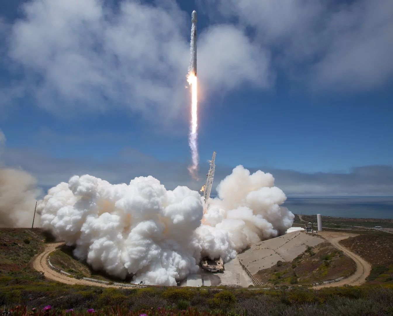SpaceX Falcon 9 rocket lifts off on Tuesday