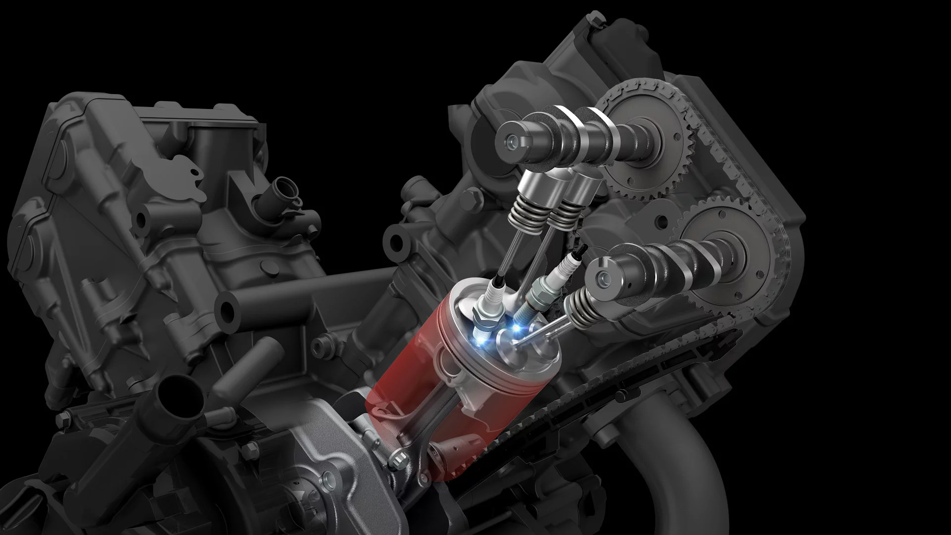 The V-twin engine of the 2017 Suzuki V-Strom 650 has been retuned with the camshafts of the latest SV 650