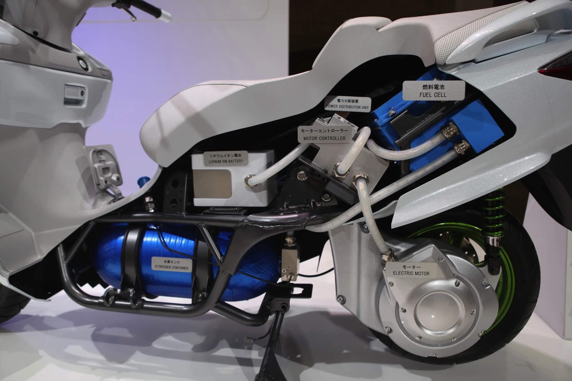 The Suzuki Burgman Fuel Cell Scooter
