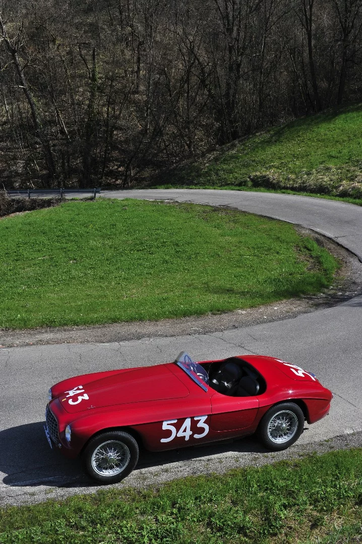 This 1952 Ferrari 212 Export Barchetta by Touring was a competitor in the 1952 and 1953 Targa Florio and the 1956 Mille Miglia. It is estimated to fetch between €5,500,000 and €7,000,000 (USD$6.6 to 7.7 million). A fantastic provenance may see the car go even higher. Image: Tim Scott