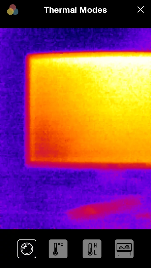 Seek Thermal thermal modes