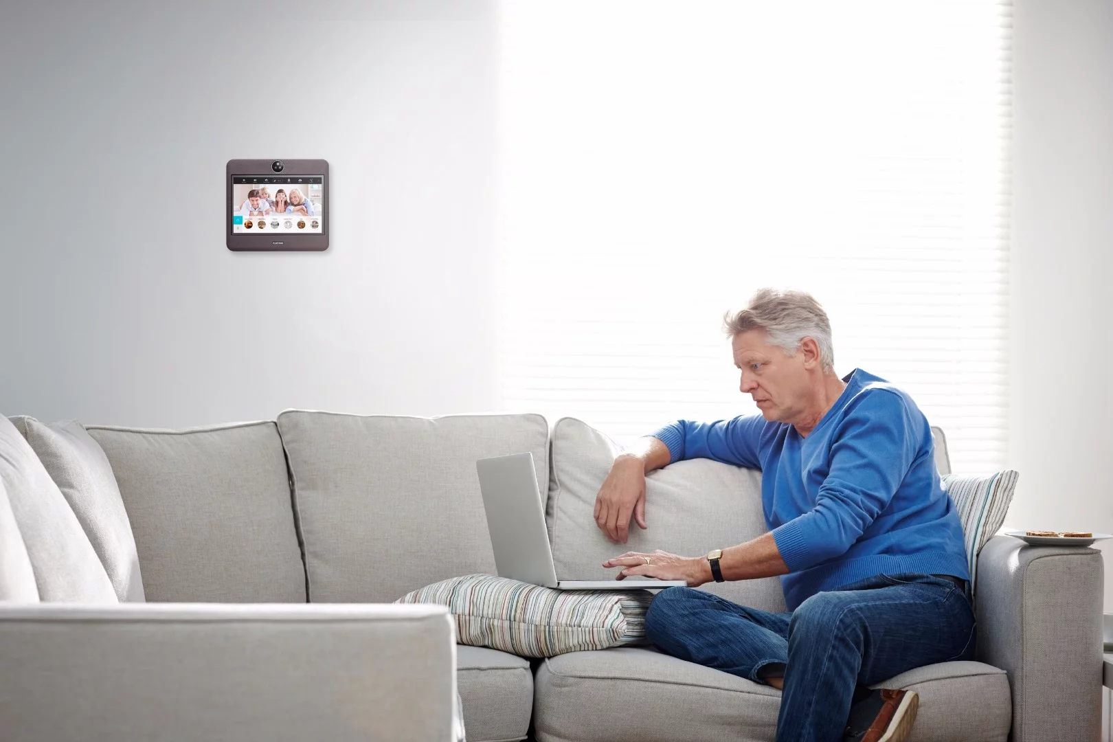 The Nucleus is described as a combination of the family phone, the intercom, video chat and security alerts