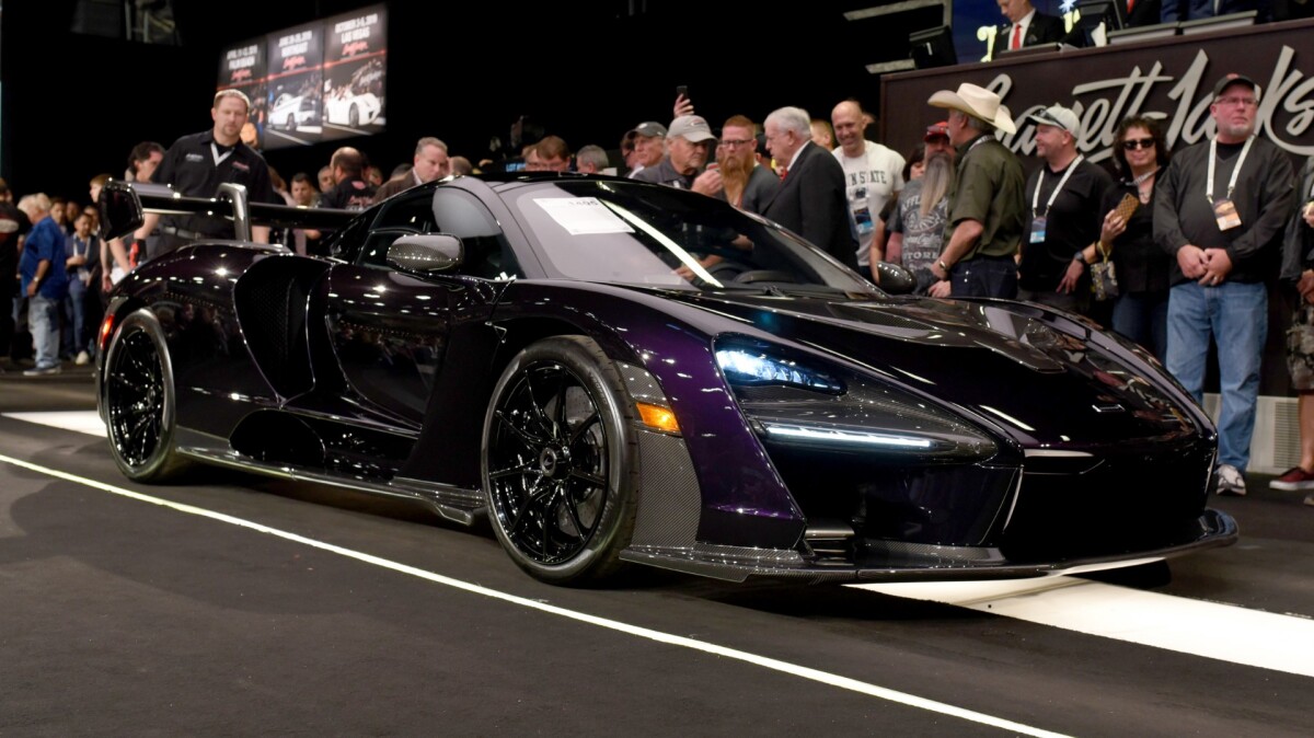 $1,457,500 | 2019 McLaren Senna | Auction Link: Barrett-Jackson