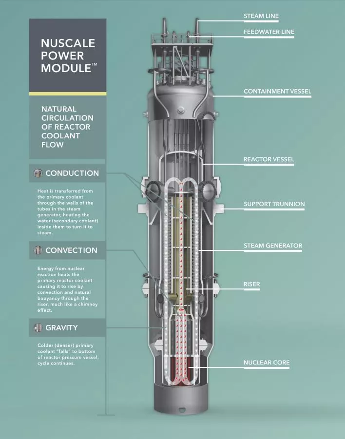 Diagram of a NuScale Power Module