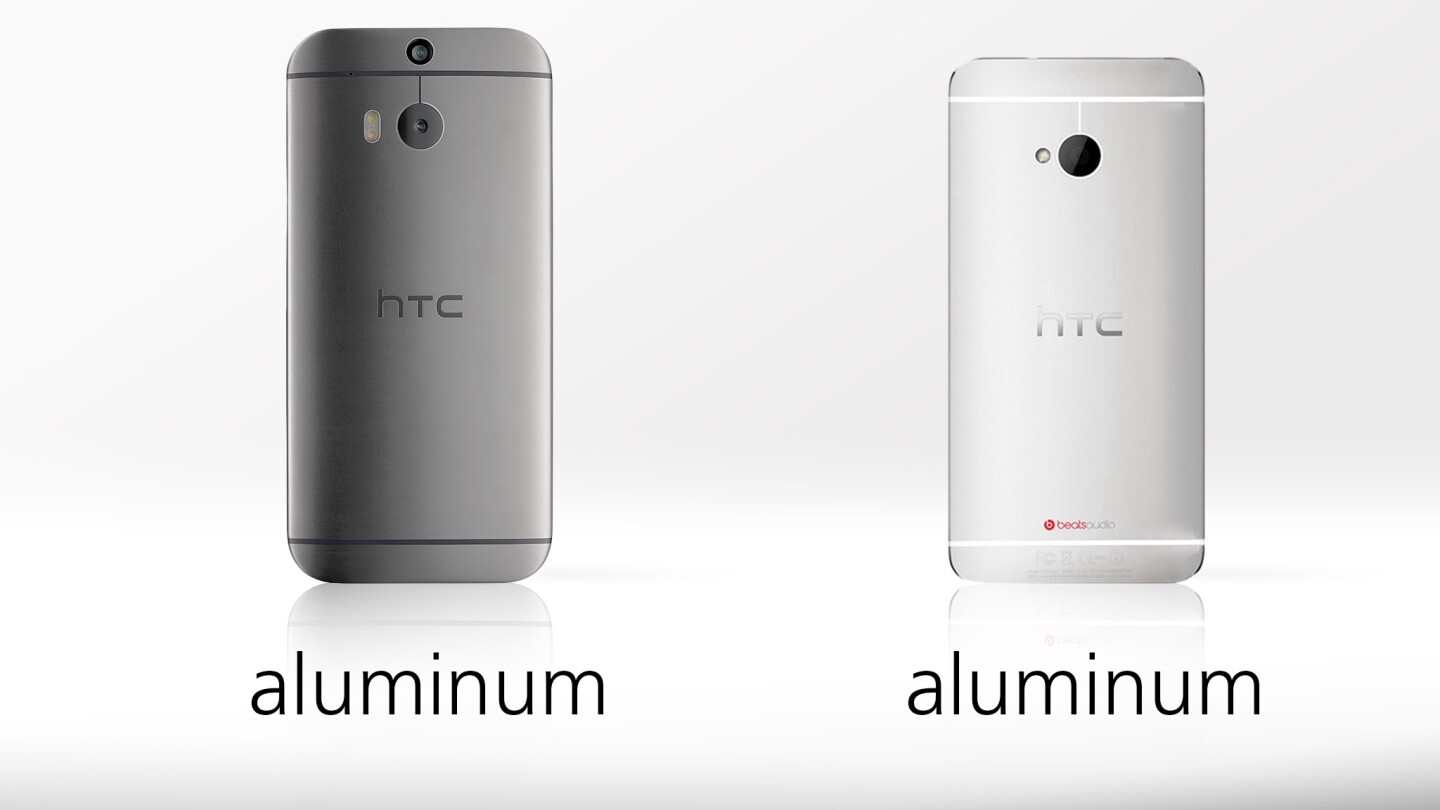 The new One is still made of aluminum