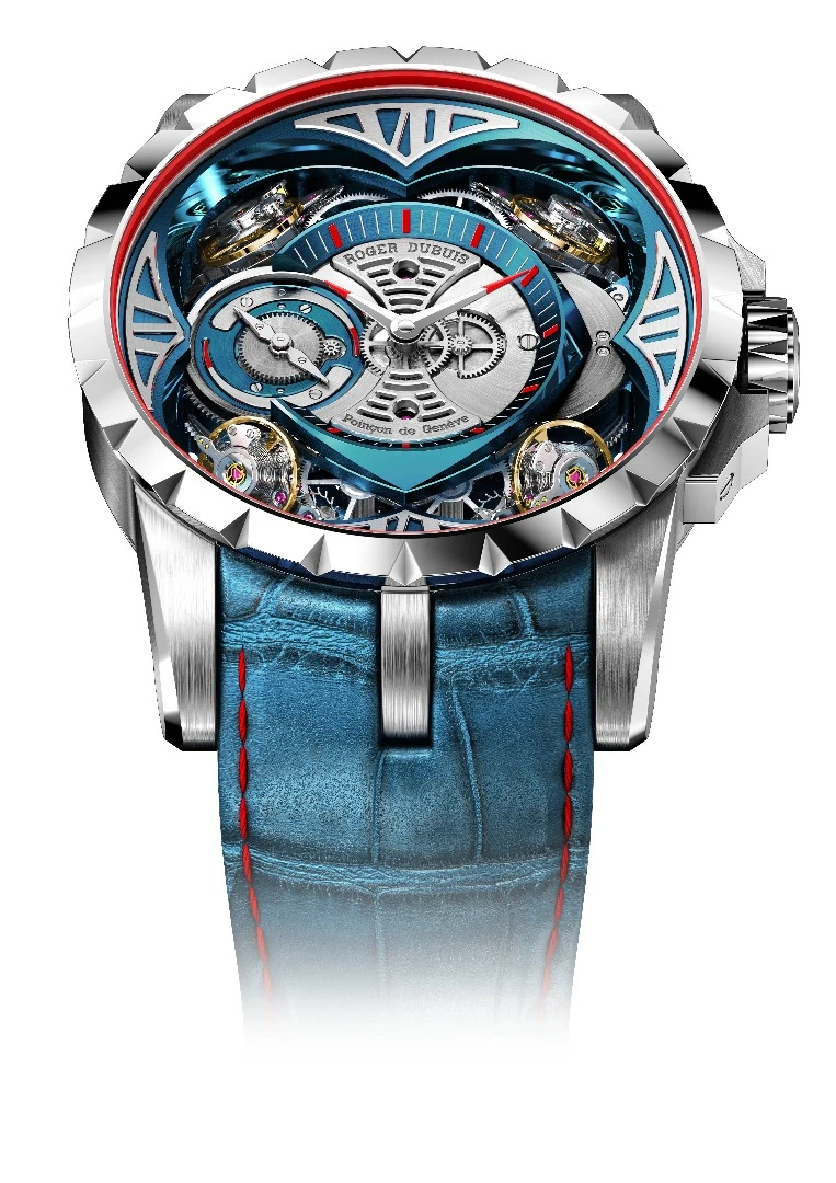 The Excalibur Quatuor Cobalt MicroMelt's case was fabricated using the MicroMelt process