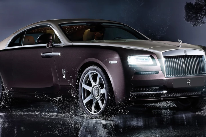 Producing a refined 624 hp (465 kW), the Wraith is the most powerful Rolls Royce ever