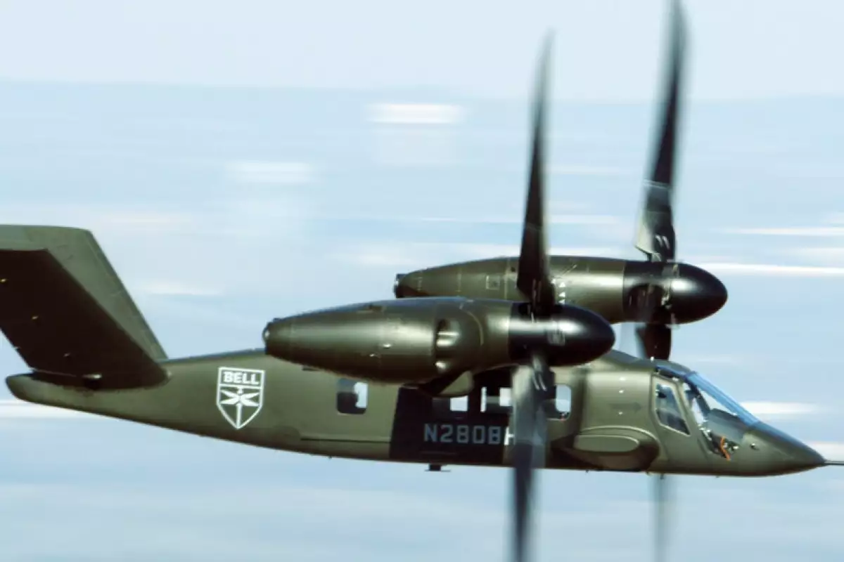 The Bell V-280 Valor rotorcraft carried the Lockheed Martin PDAS for the first time last month