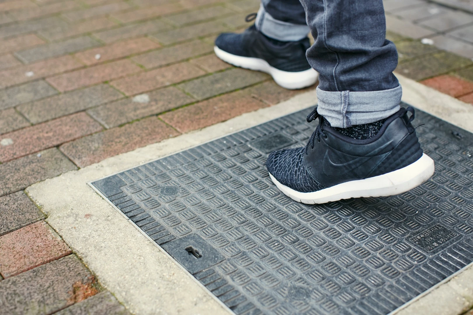 The Wi-Fi hotspots are concealed under the pavement or in street furniture