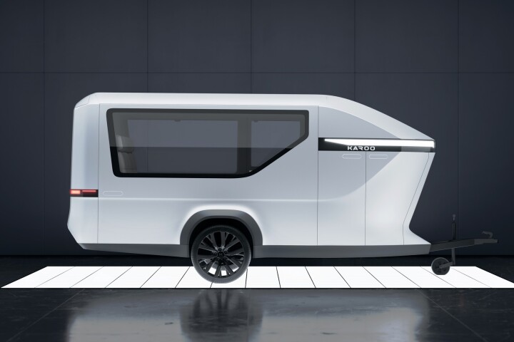 The Karoo Adventure camper measures 5 meters long