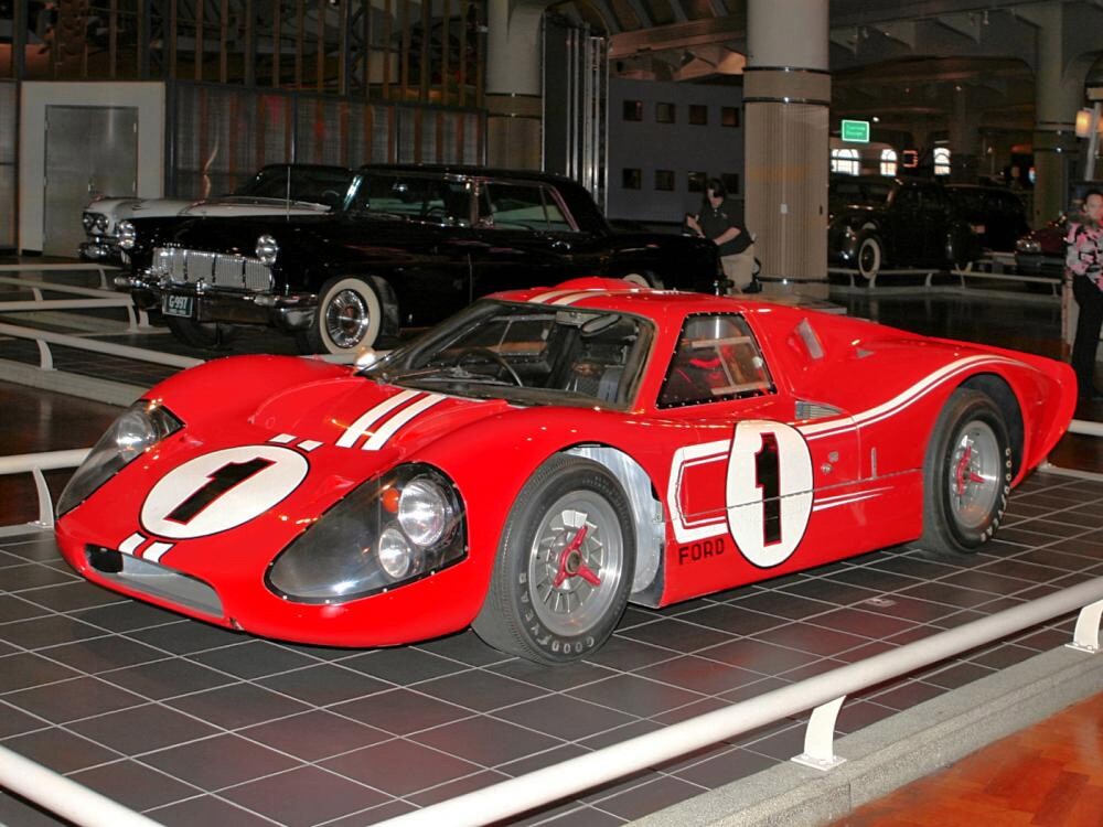 The 1966 Le Mans-winning Ford GT40 Mark IV