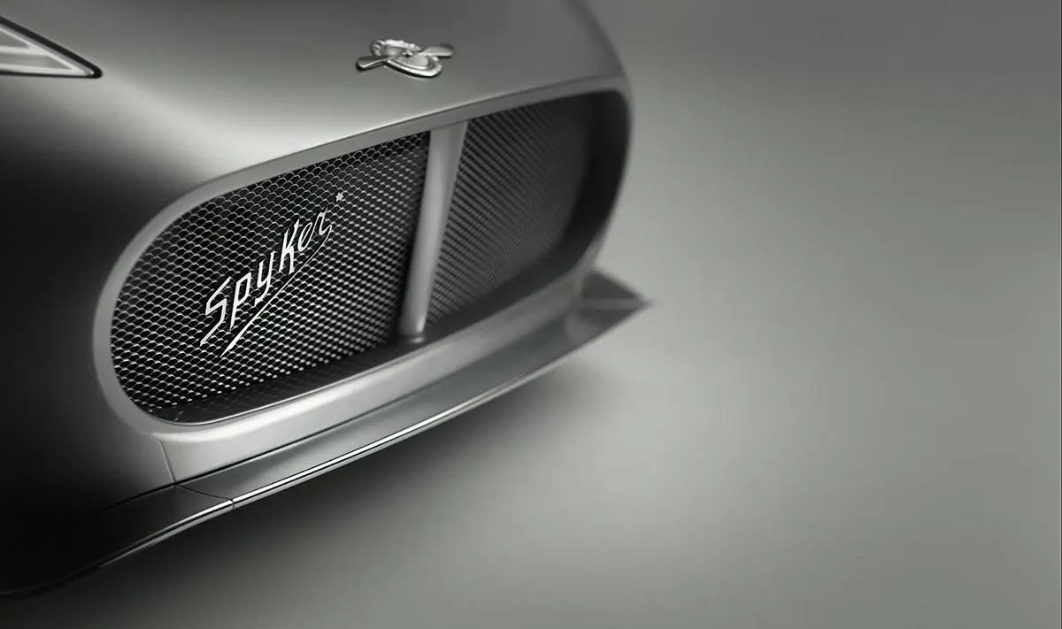 Spyker's mesh grille