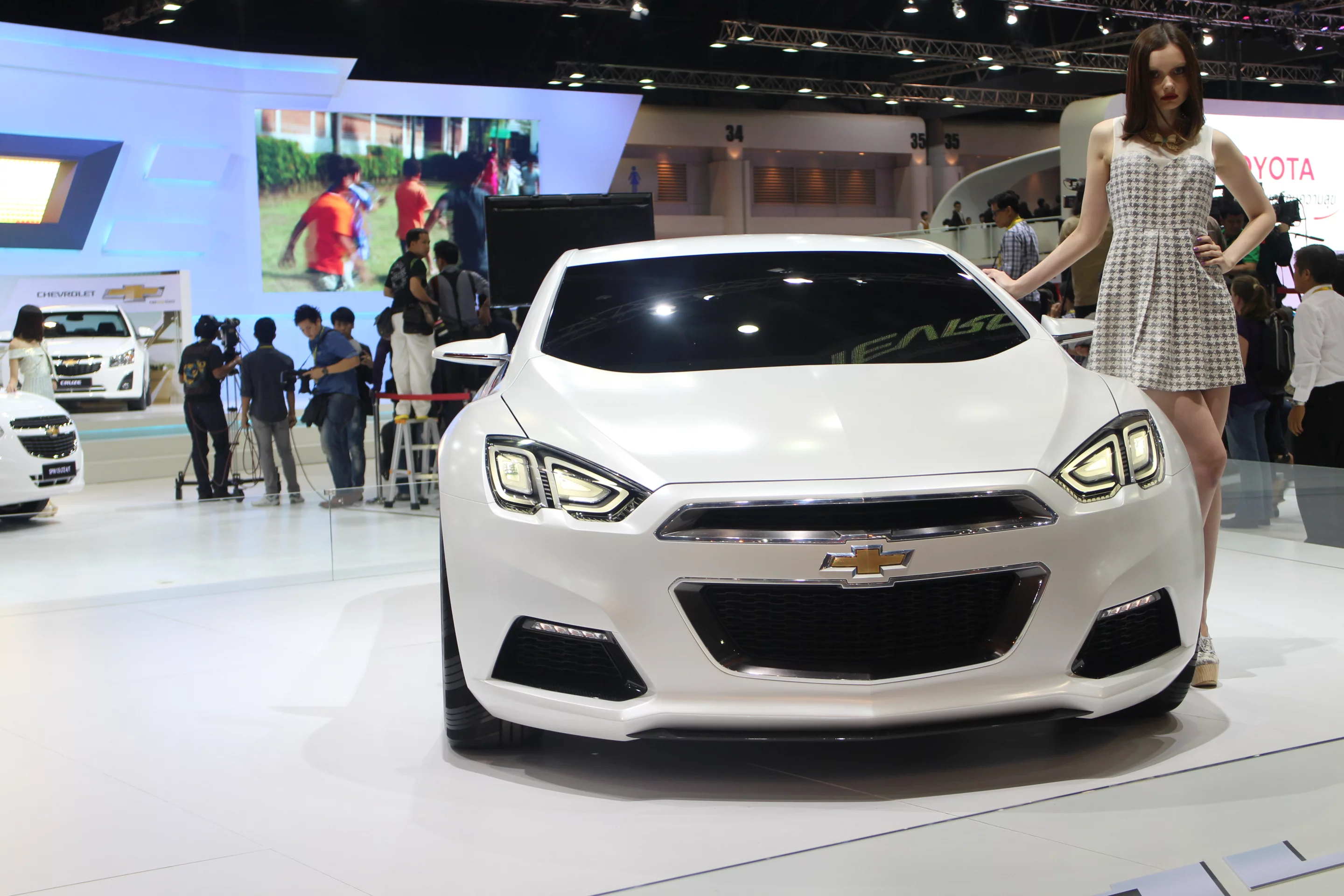 Chevrolet stand, Bangkok International Motor Show, 2013 (Photo: Husna Namirembe/Gizmag)