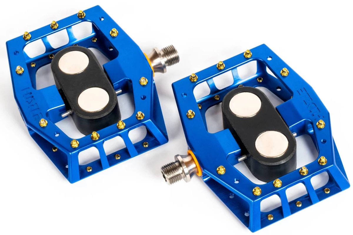 Along with their other selling features, REM Pedals are claimed to provide more float than clipless models, allowing riders to more freely move their foot relative to the pedal