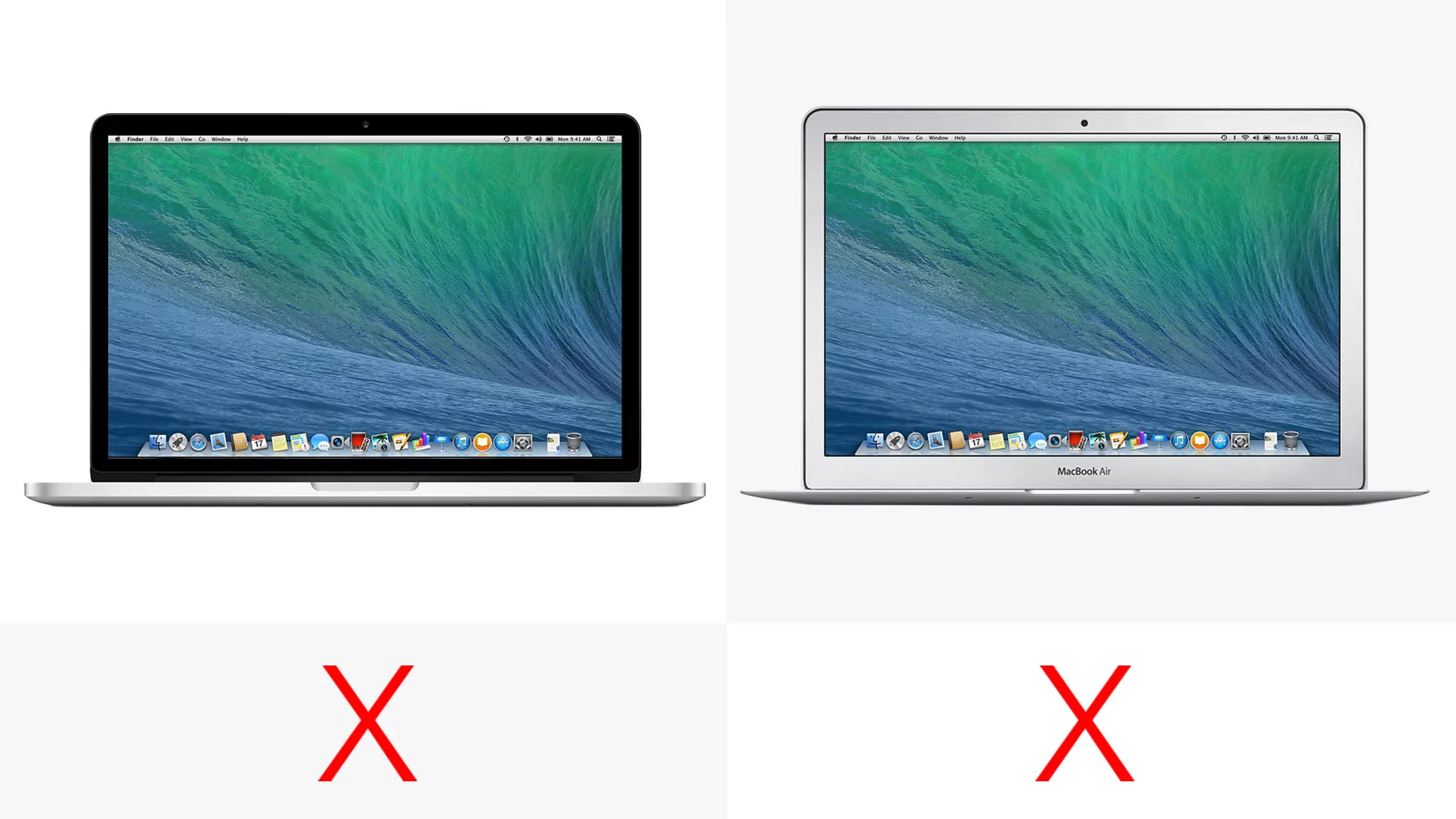 No touch screens to be found here