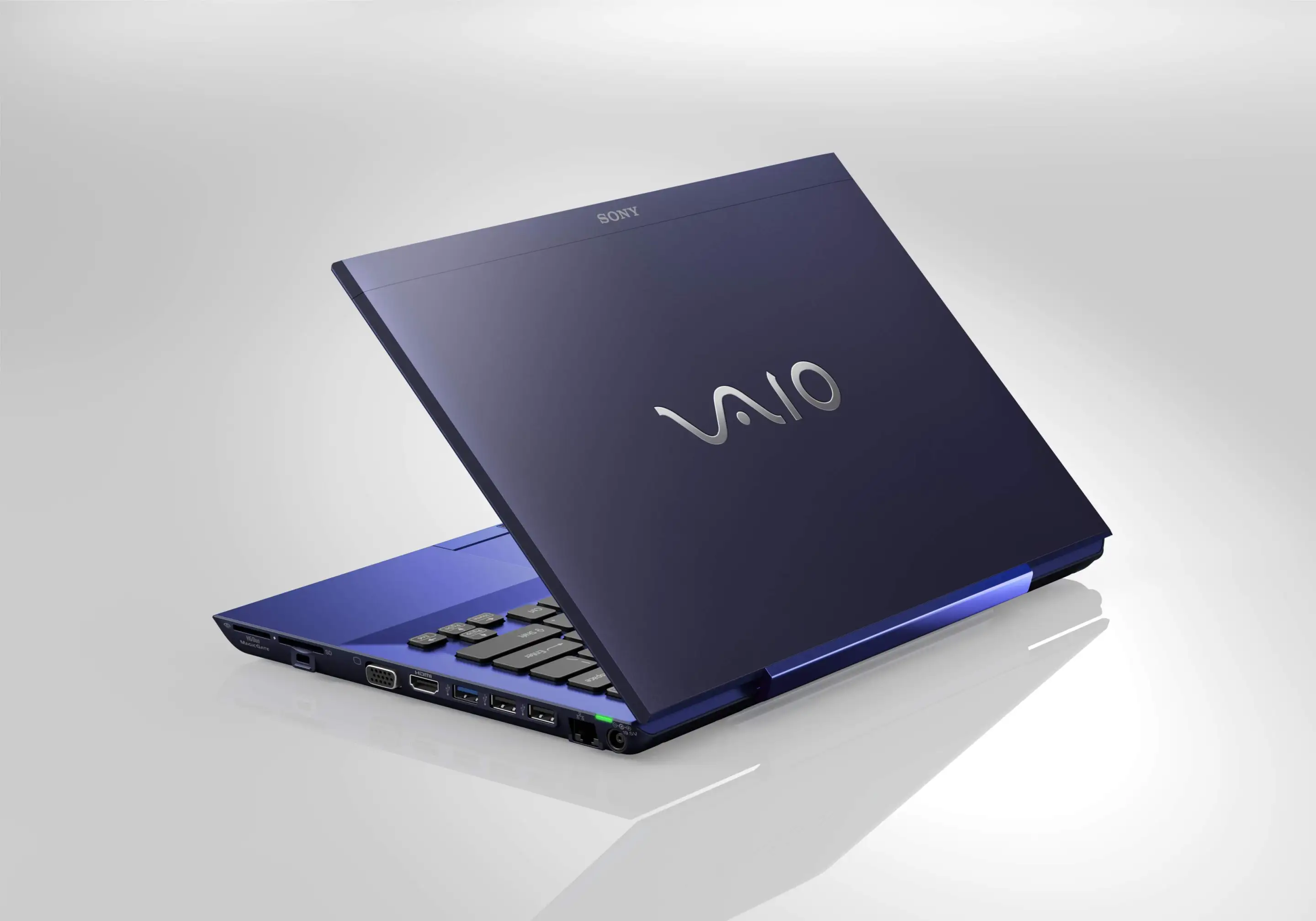 The VAIO S series will be available in black, white, silver, pink and blue