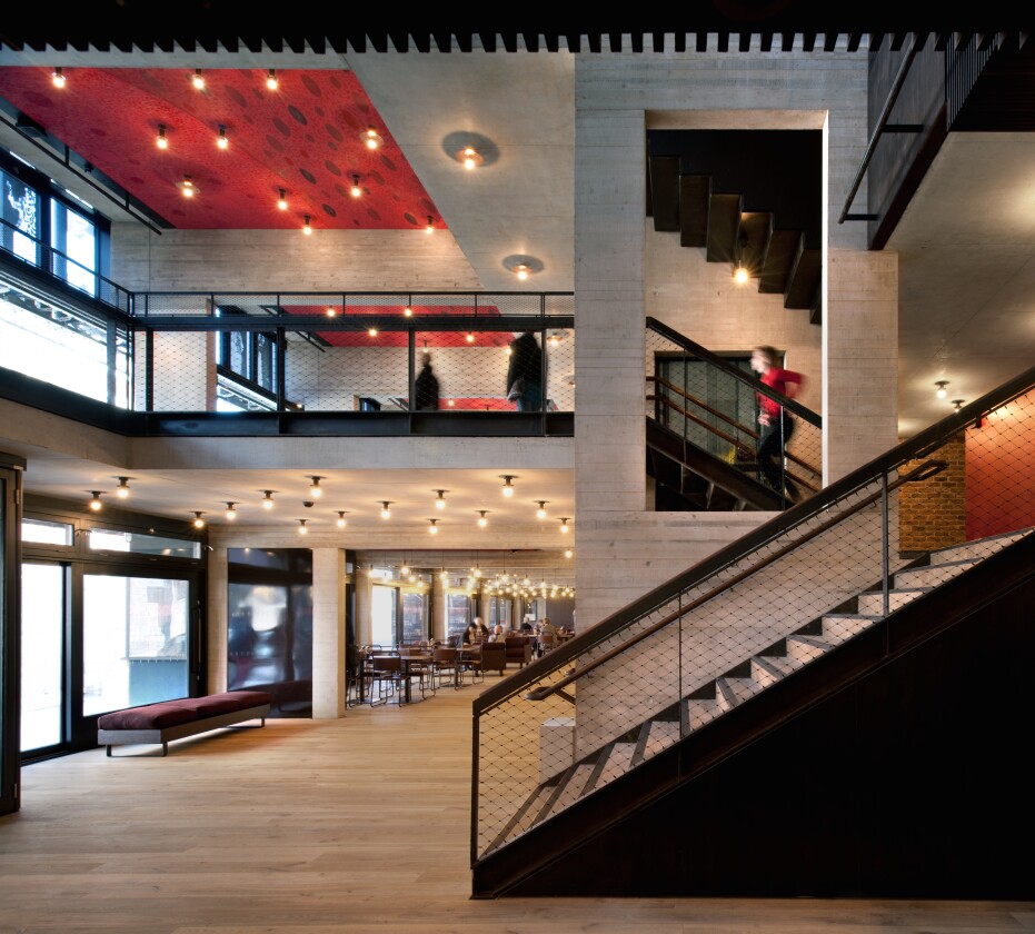 Inside the theater (Photo: Philip Vile)
