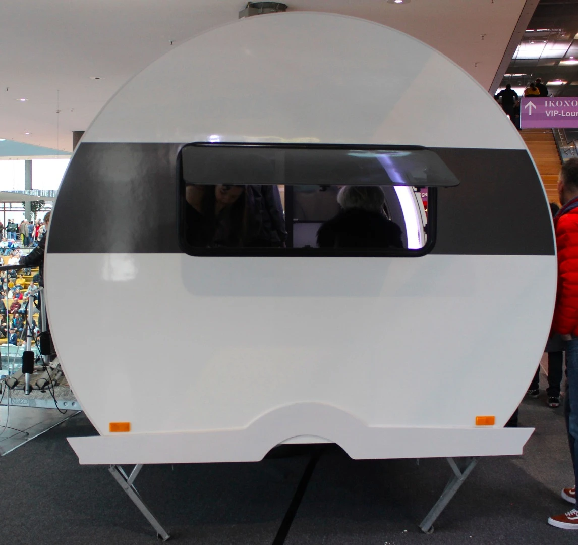 The Beauer 3X has a very round shape, sort of like an upside down teardrop, rather than a teardrop on its side