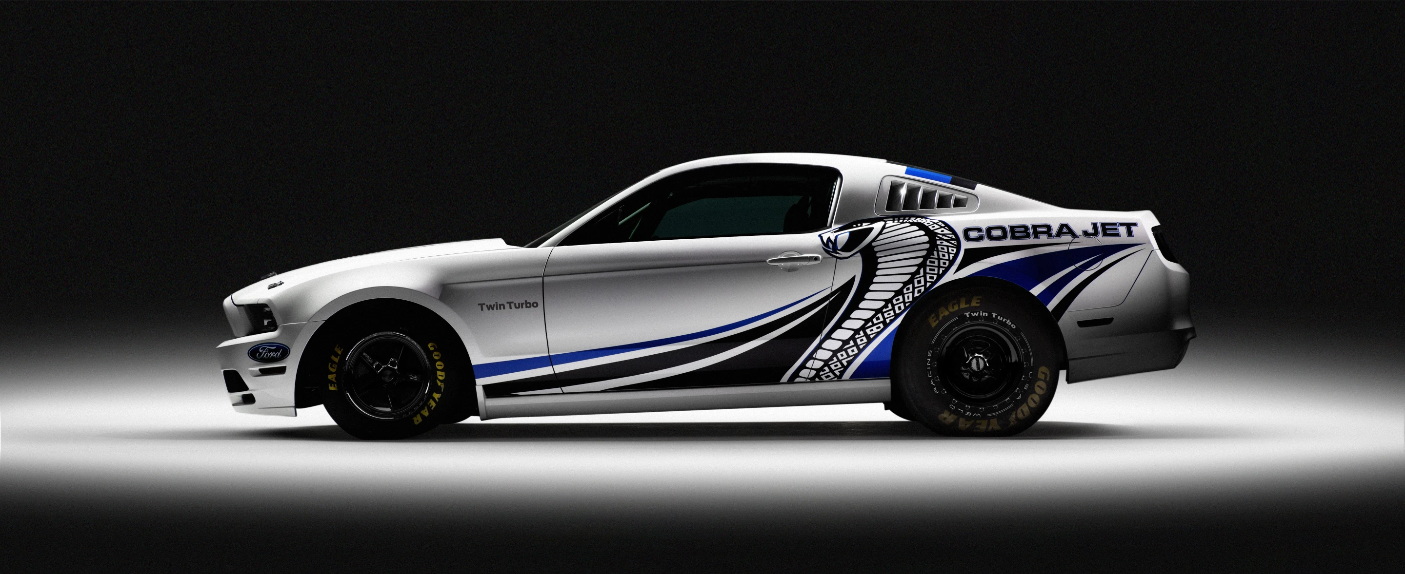Mustang Cobra Jet Twin-Turbo Concept in white