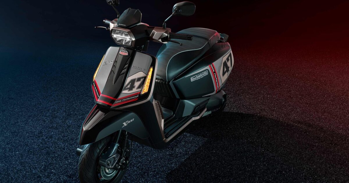 Extremely limited, extremely pricey Italian scooter doesn't make much sense
