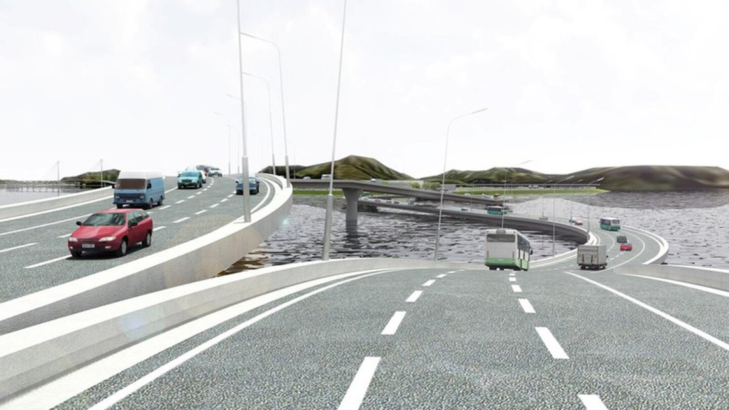 Pearl River Necklace bridge: a twisted solution to an unusual traffic ...