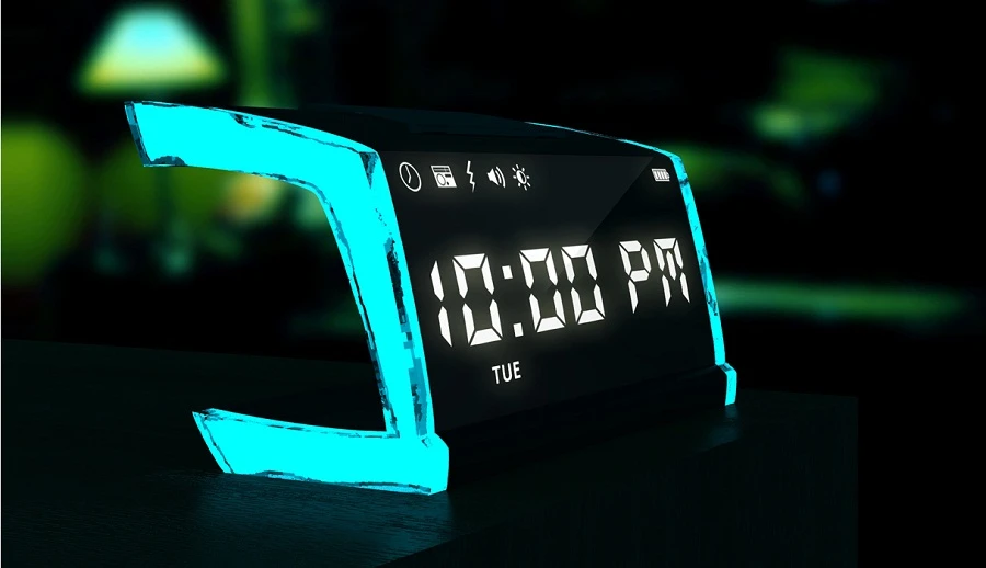 The singNshock plays your favorite music to rouse you before shocking you out of bed