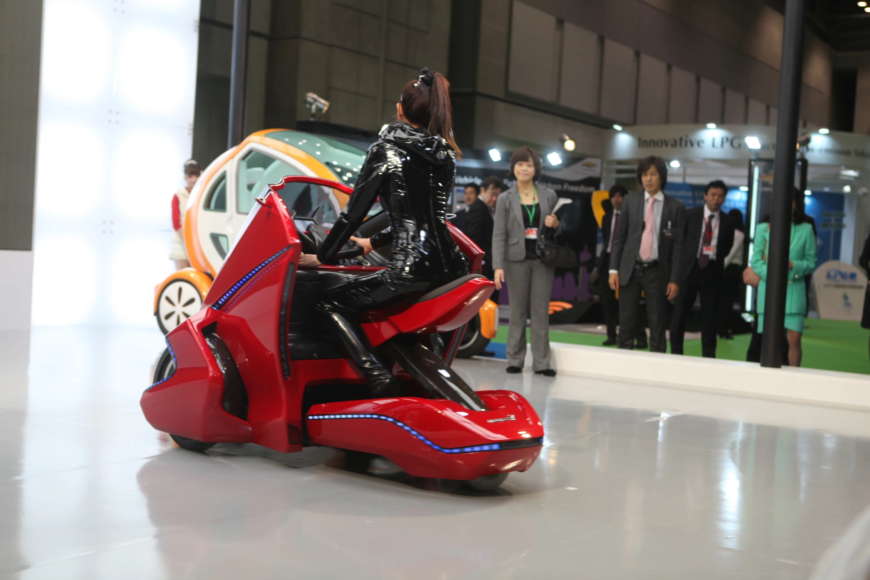 The Kobot Nu concept vehicle at the 2011 Tokyo Motor Show