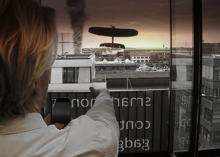 The company says that the drones will work indoors and outdoors
