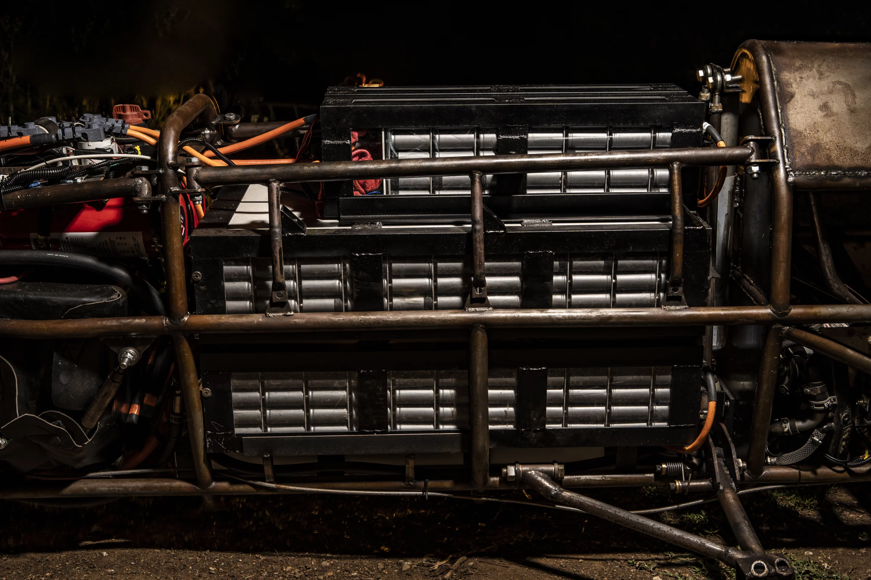 The large iron phosphate battery pack