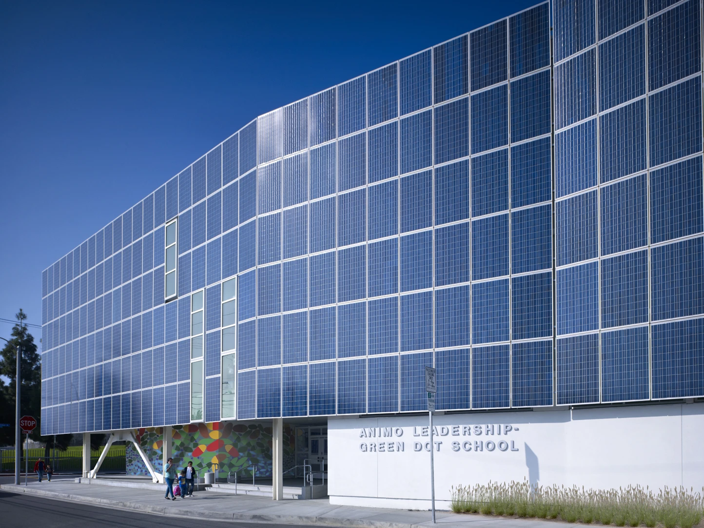 Green Dot Animo Leadership High School in Inglewood, Los Angeles