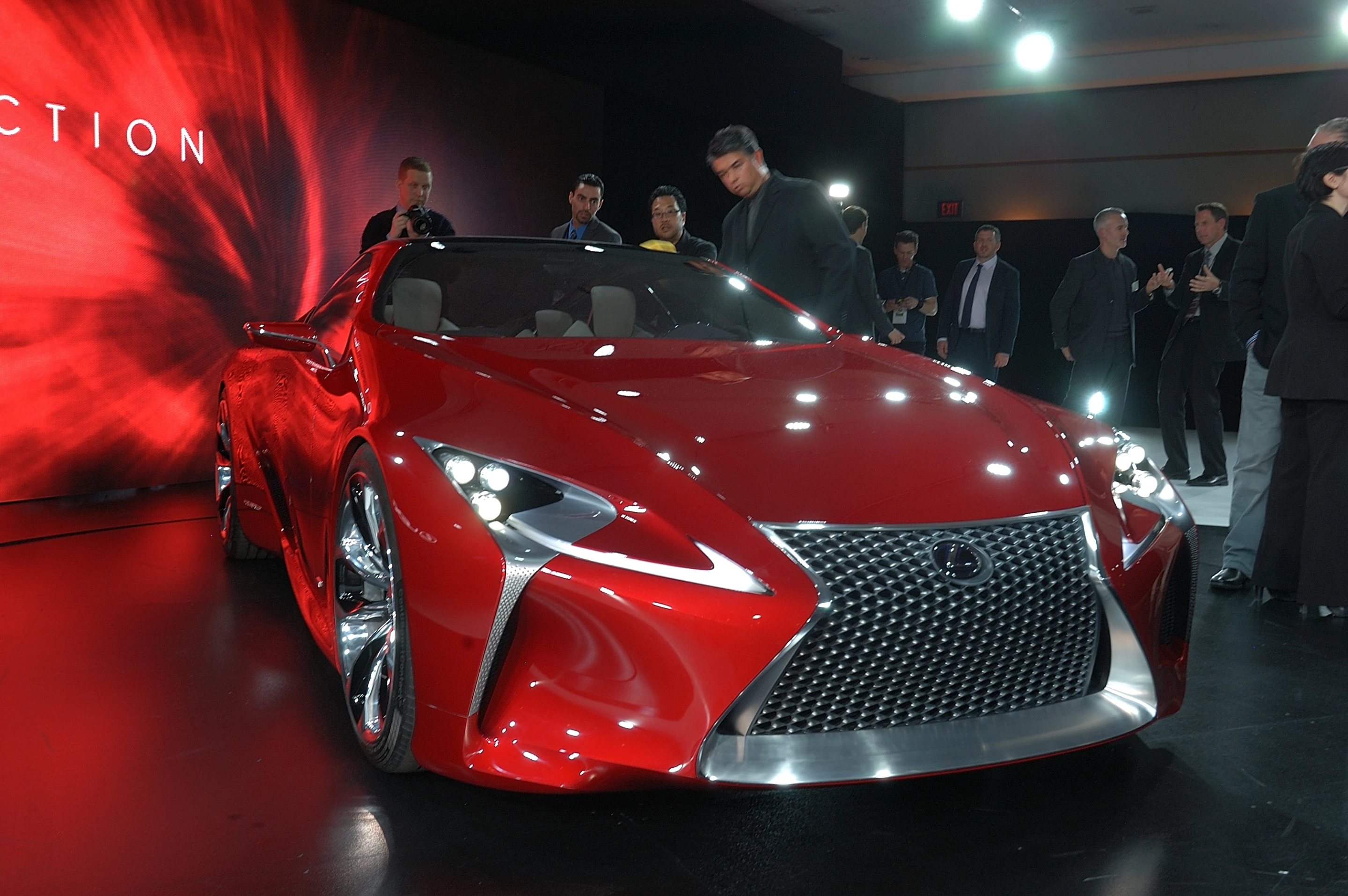 The Lexus LF-LC Hybrid Sports Concept
