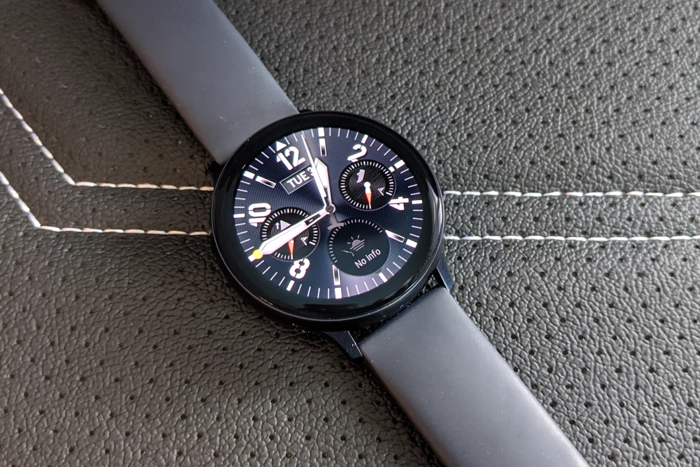 You've got a wide selection of watch faces to pick from