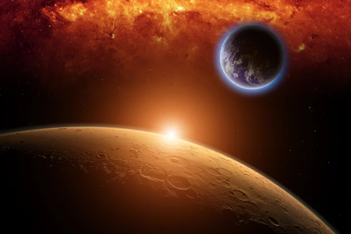 Did life as we know it originate on Mars? (Image: Shutterstock)