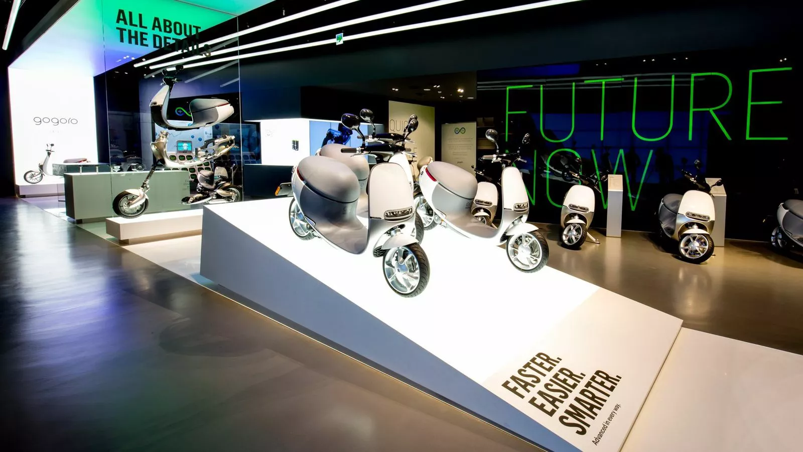 The Gogoro Smartscooter is impressive in itself