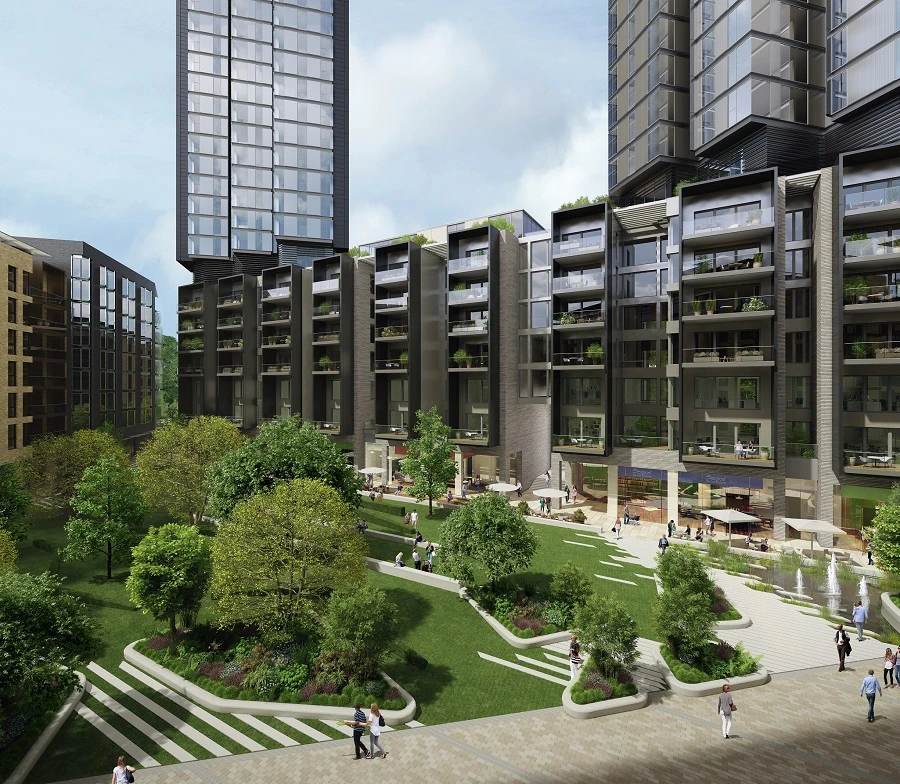 250 City Road will have outdoor space, a solar array and a rainwater irrigation system