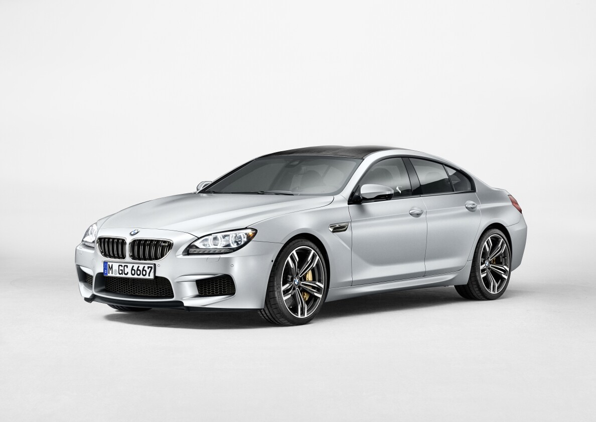The BMW M6 Gran Coupe