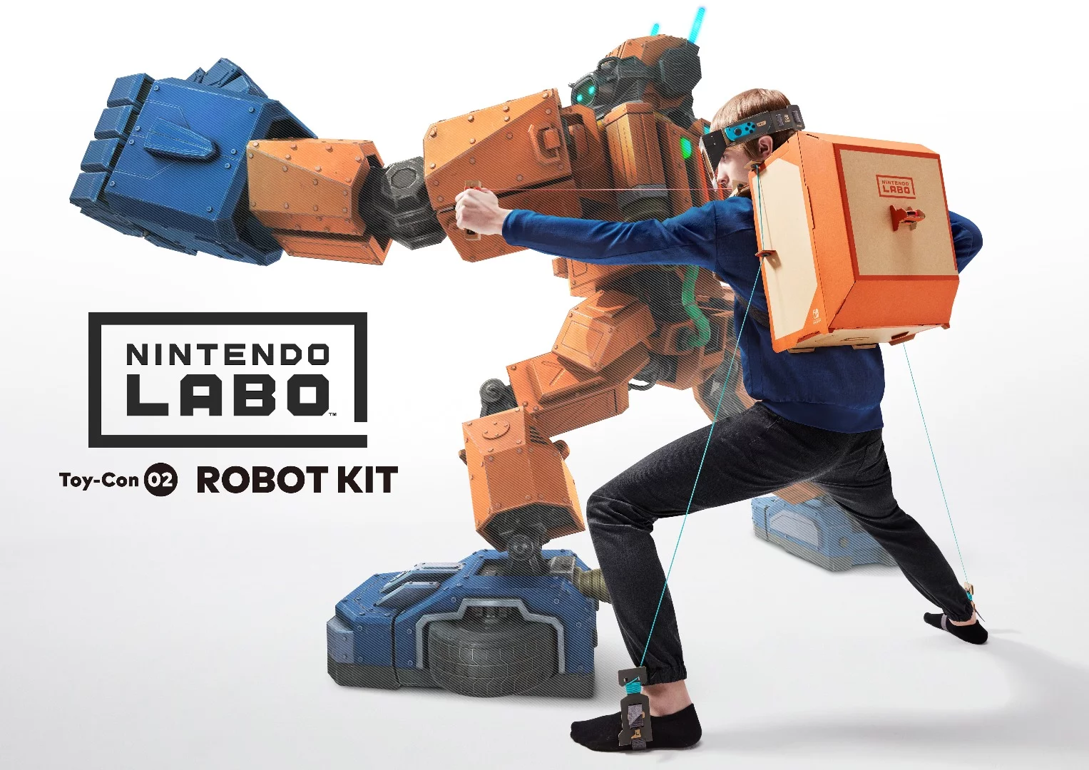 Nintendo has unveiled Labo, cardboard construction kits that turn the Switch console into things like a playable piano or wearable robot suit