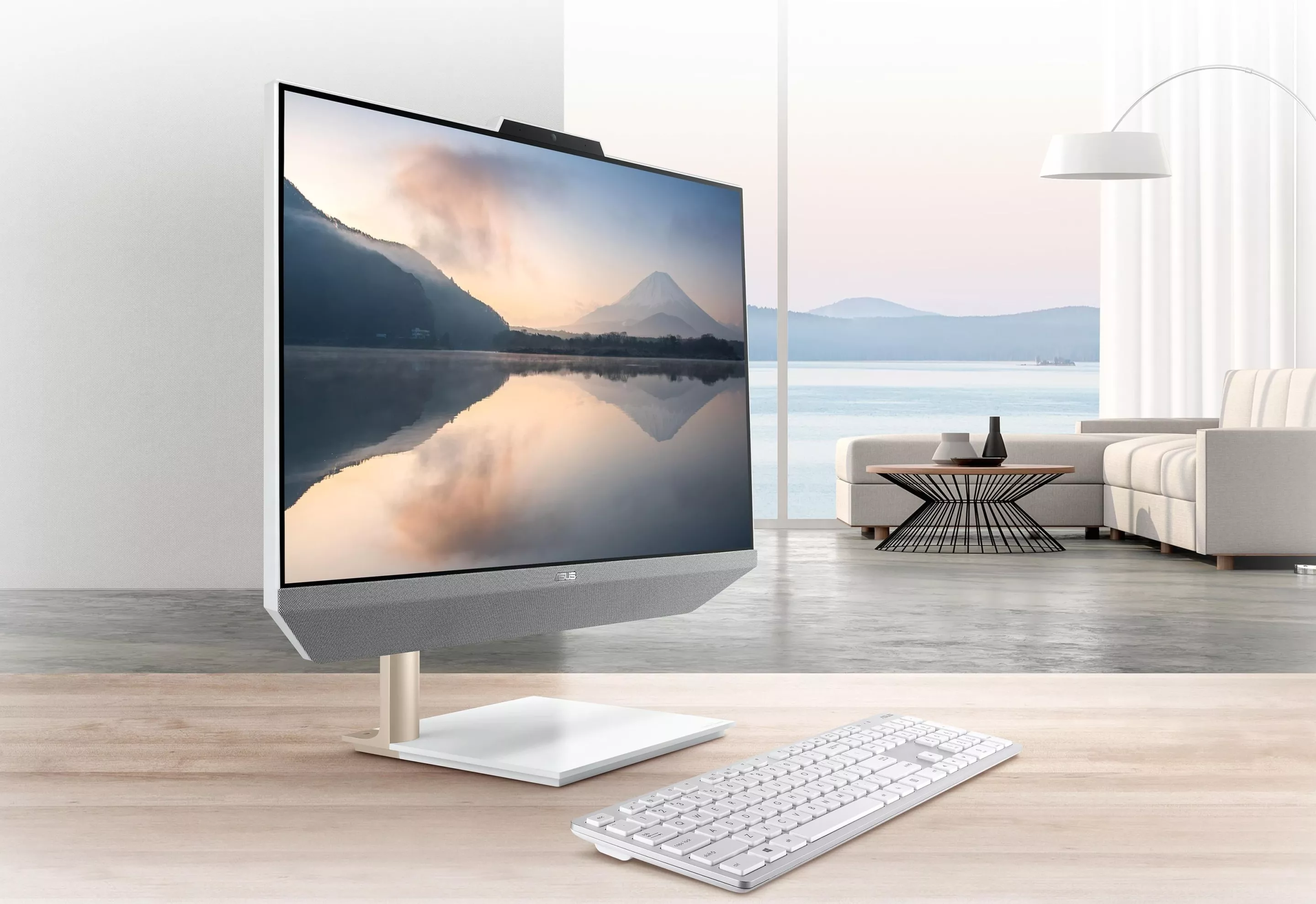 The Zen AiO 24 comes with Harman Kardon-certified audio that's pumped out the front