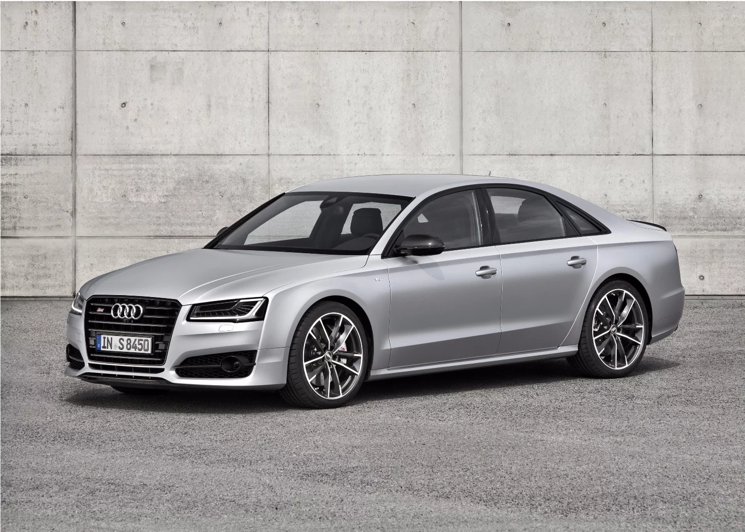 The new Audi S8 plus weighs in at just 231 kg (509 lb)