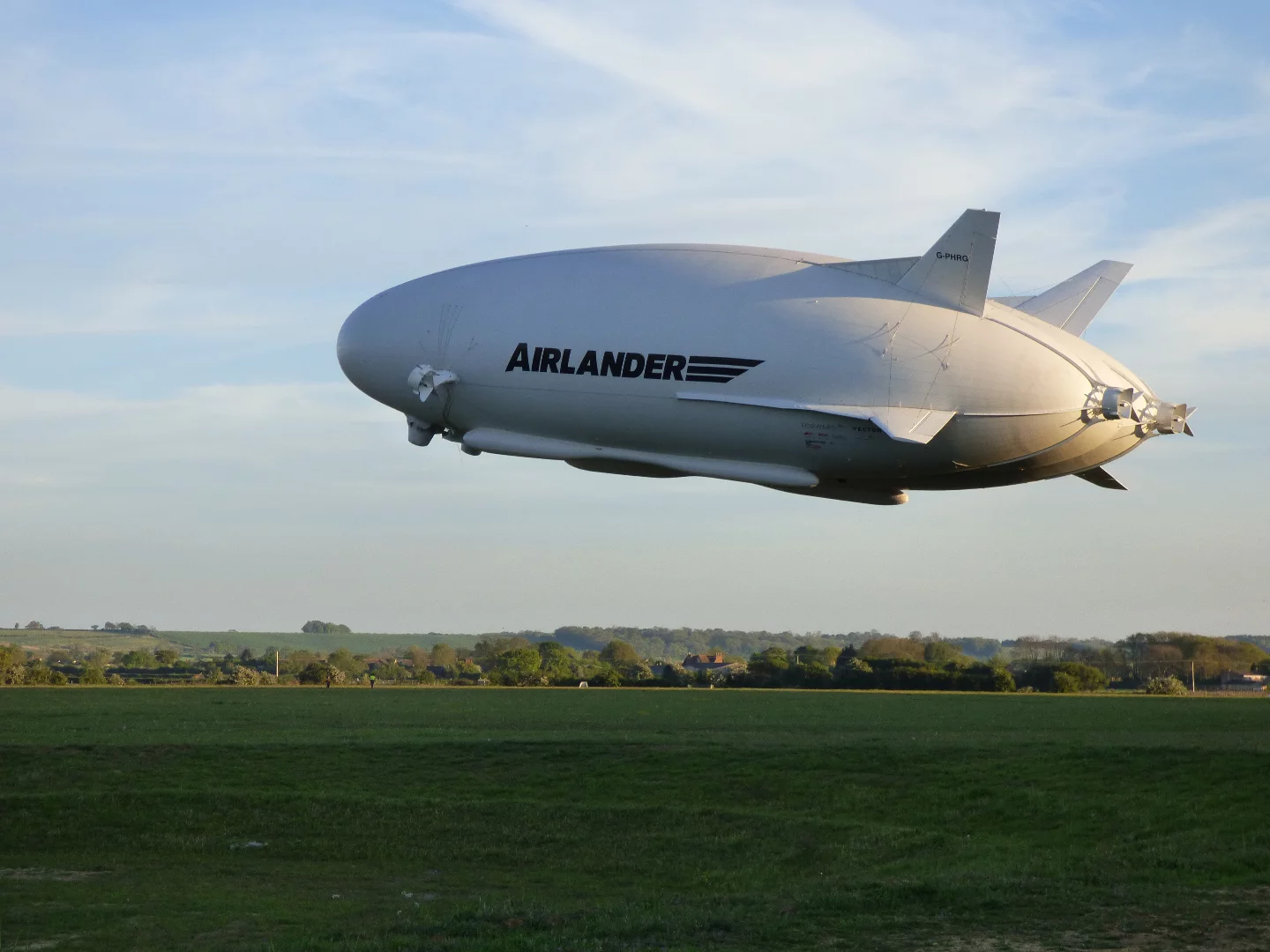 The Airlander 10 takes to the skies once again