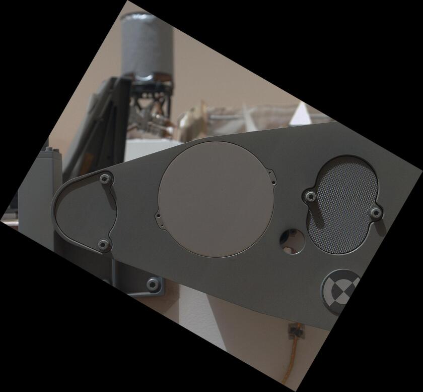 Organic sample brick (Image: NASA/JPL-Caltech/Malin Space Science Systems)